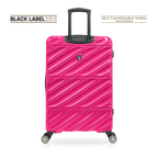 TUCCI Italy SPECIALI 4 Piece (20", 28", 30", 32") Detachable Spinner Wheel Suitcase Set Fuchsia image 2