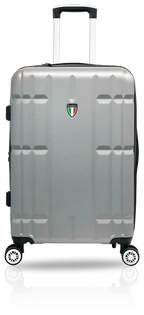 Tucci Italy Spostarsi ABS (20", 24", 28") 3 PC Luggage Suitcase Set - Silver, 28 image