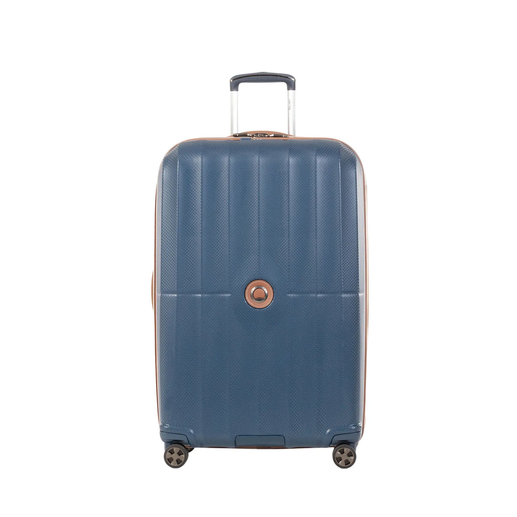 Delsey St. Maxime 3-piece Spinner Luggage Set With Anti Theft Zippers - Blue, 24" image