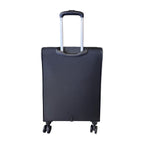 Swiss travel 3 Piece Soft side Luggage Set BLK image 6