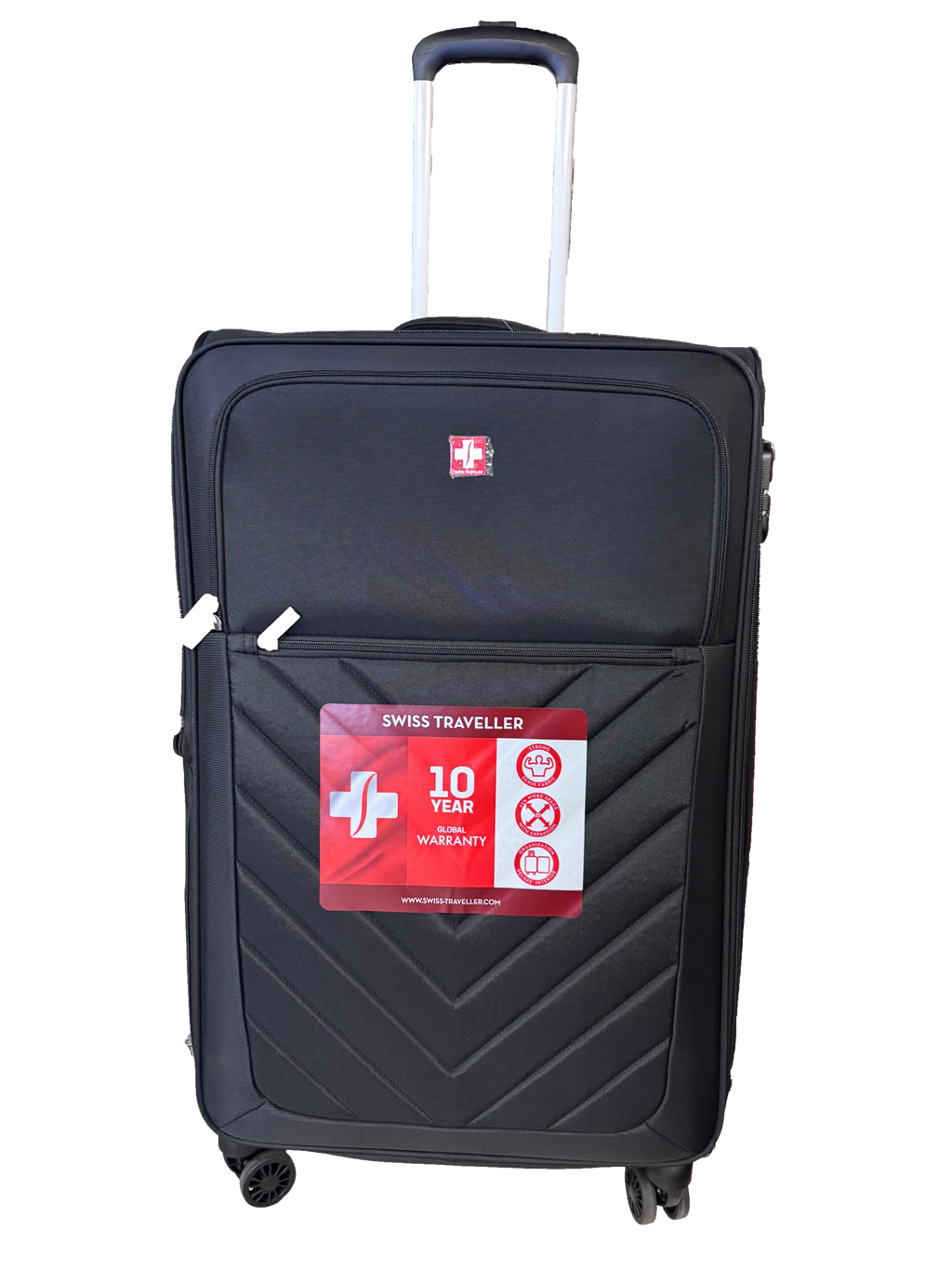 Tucci Softside Luggage - Black, 20" image