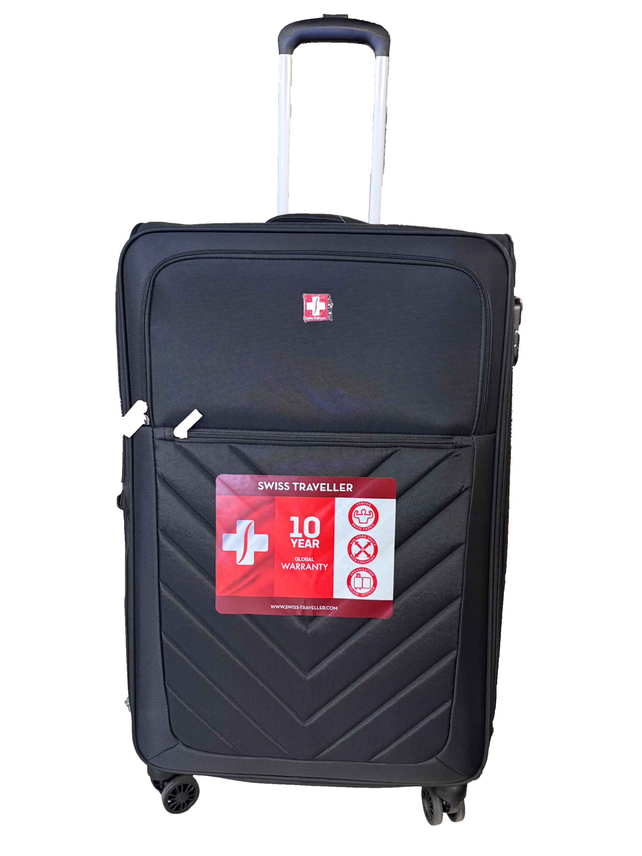Tucci Softside Luggage - Black, 20" image