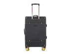 TUCCI Italy Legato Vinchic Vintage Luggage Suitcase Set - Black/Brown, 28 image