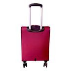 Swiss travel 3 Piece Soft side Luggage Set RED image 5