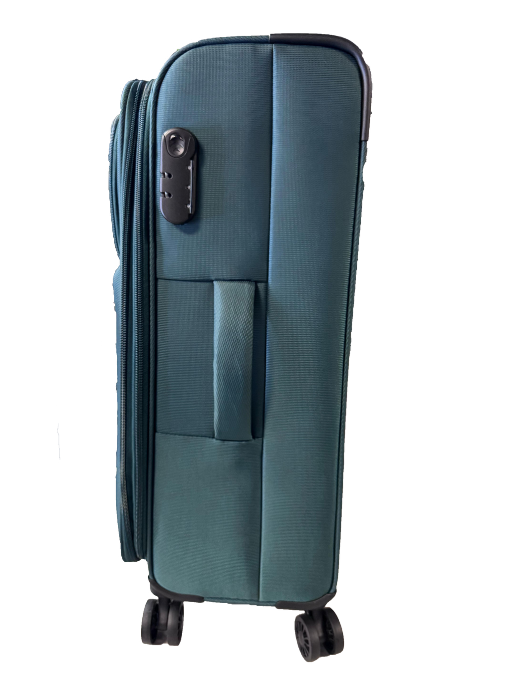 Swiss travel 3 Piece Soft side Luggage Set Mint Green image 8