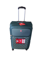 Swiss travel 3 Piece Soft side Luggage Set Mint Green image 2