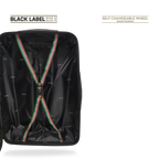 TUCCI Italy SPECIALI 4 Piece (20", 28", 30", 32") Detachable Spinner Wheel Suitcase Set Fuchsia image 6
