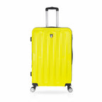 Tucci Hardtop Checked Luggage 30" Inch Large Yellow image 1