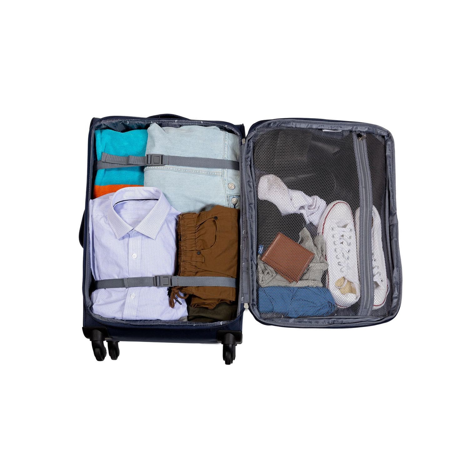 JetStream 28-Inch Softside Rolling Spinner Upright Checked Luggage image 6