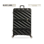 TUCCI Italy SPECIALI 4 Piece (20", 28", 30", 32") Detachable Spinner Wheel Suitcase Set BLACK image 1