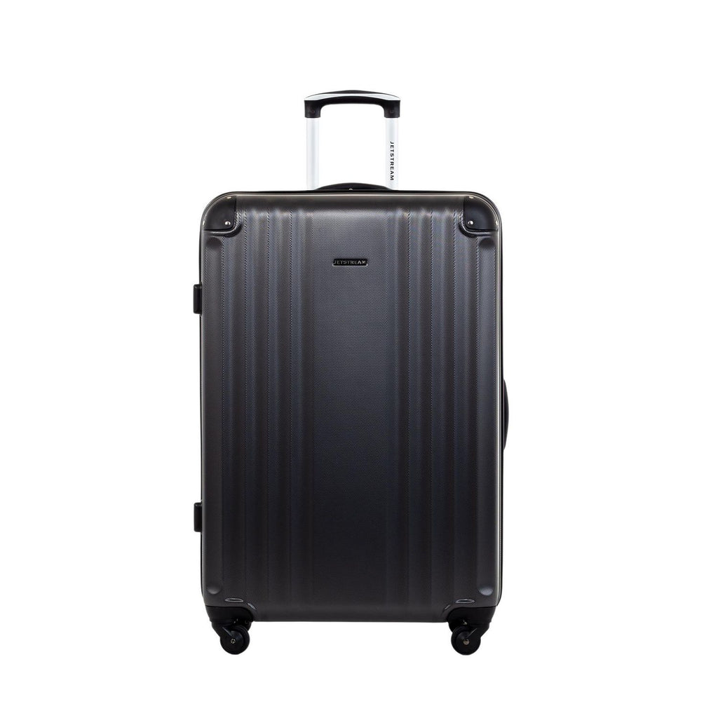 Jetstream 28-inch Hardside Rolling Spinner Checked Luggage - Charcoal image