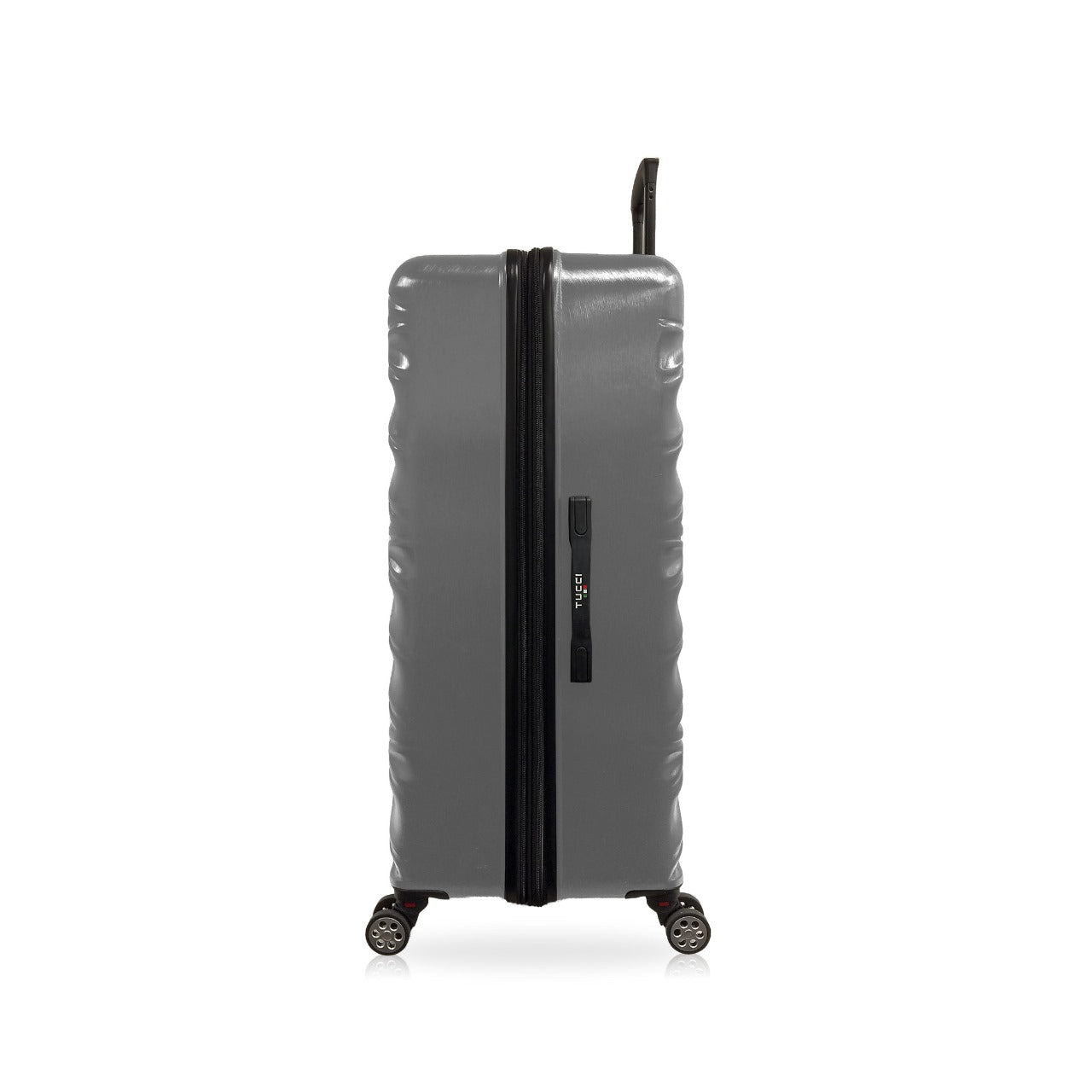 TUCCI Italy SPECIALI 4 Piece (20", 28", 30", 32") Detachable Spinner Wheel Suitcase Set GREY image 3