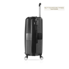 TUCCI Italy 3pcs Hard Shell Suitcase Set BLK image 7