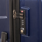 Delsey Chrometec Hardside Spinner Carry on Luggage Navy image 3