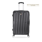 TUCCI Italy 3pcs Hard Shell Suitcase Set Charcoal image 1