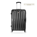 TUCCI Italy SPECIALI 4 Piece (20", 28", 30", 32") Detachable Spinner Wheel Suitcase Set - Black, 20" image