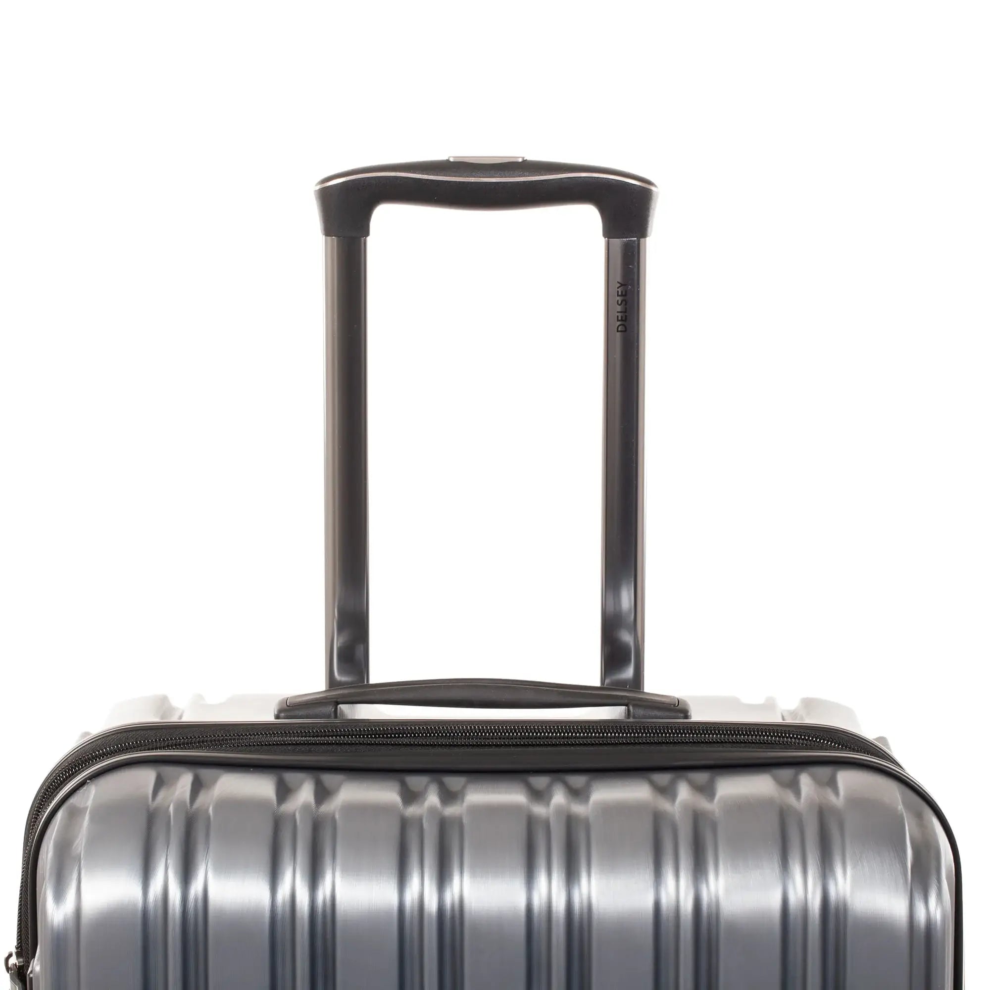 Delsey Chrometec Hardside Spinner Checked Luggage 24" Grey image 4