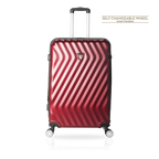 Tucci Italy Mutevole (20", 28", 30", 32") 4 Piece Set Spinner Travel Suitcase - Red, 30 image