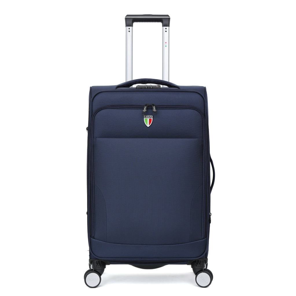 Tucci Softside Luggage - Navy Blue, 32" image