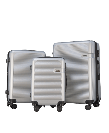 Travel Life 3Pcs Hardtop Set in ABS - Silver image