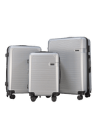 Travel Life 3Pcs Hardtop Set in ABS - Silver image