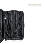 TUCCI Italy 3pcs Hard Shell Suitcase Set BLK image 1