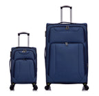 American Traveller 4 Piece Soft side Luggage Set Navy image 2