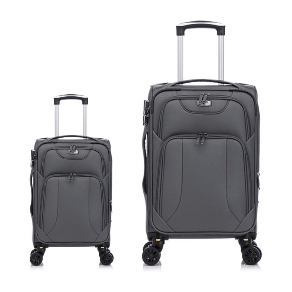 American Traveller Soft Side Luggage Gray