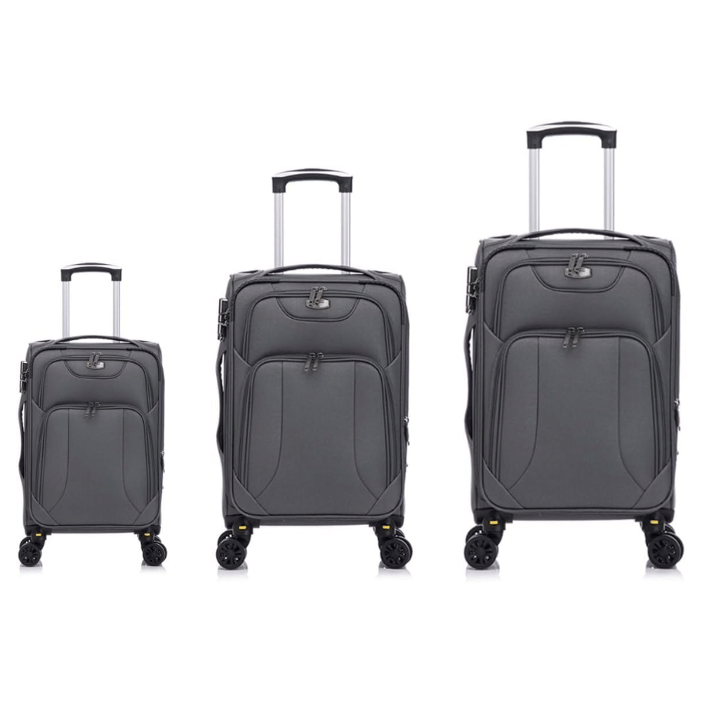 American Traveller Soft Side Luggage Gray