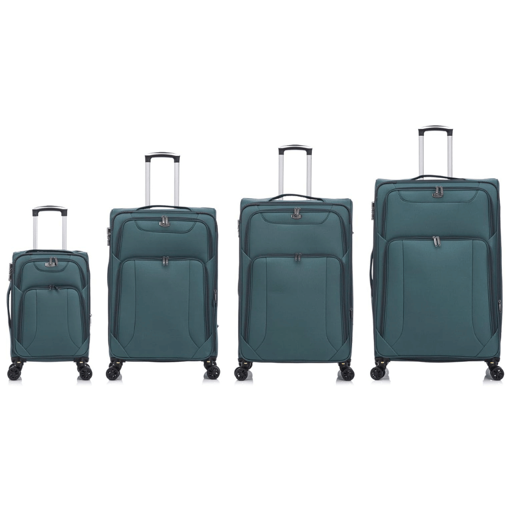 American Traveller 4 Piece Soft side Luggage Set of 4 - 20" + 28" + 30" + 32"