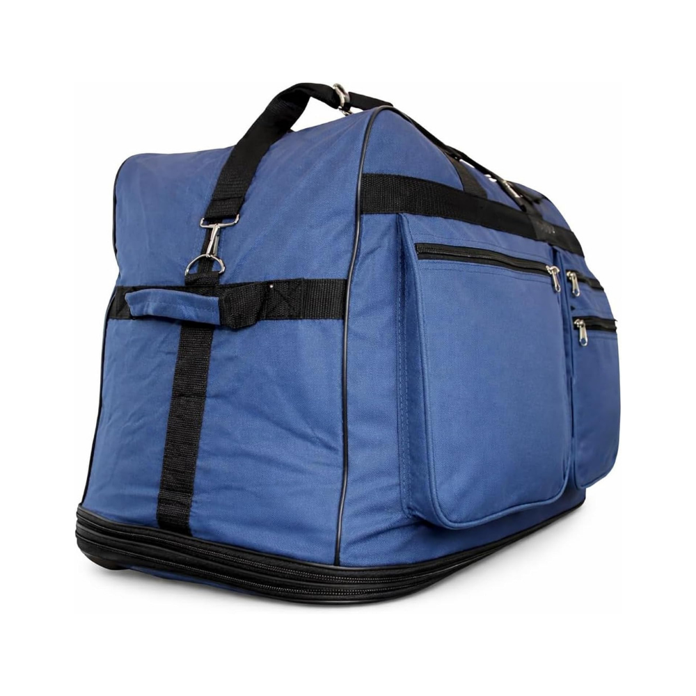 Rolling Duffle Bag with Wheels, 36-Inch, Expandable Spinner Suitcase, Heavy Duty Travel Bag
