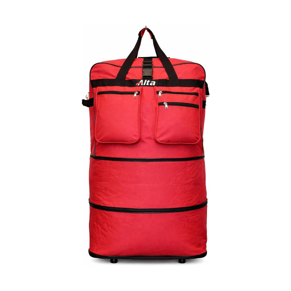 Rolling Duffle Bag with Wheels, 36-Inch, Expandable Spinner Suitcase, Heavy Duty Travel Bag
