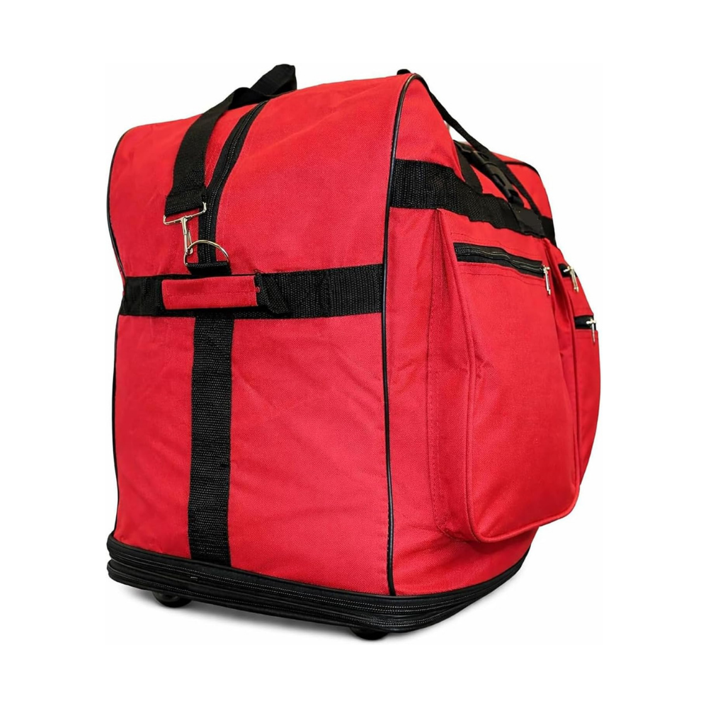 Rolling Duffle Bag with Wheels, 36-Inch, Expandable Spinner Suitcase, Heavy Duty Travel Bag
