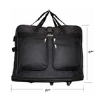 Rolling Duffle Bag with Wheels, 36-Inch, Expandable Spinner Suitcase, Heavy Duty Travel Bag