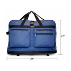 Rolling Duffle Bag with Wheels, 36-Inch, Expandable Spinner Suitcase, Heavy Duty Travel Bag