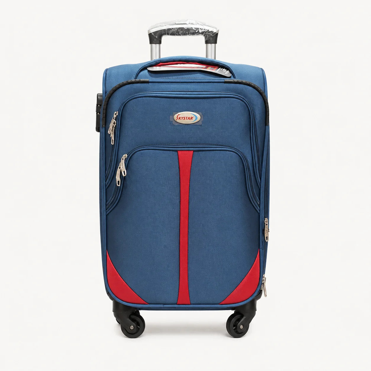 Sky Star Soft Side Fabric Luggage Blue