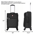 Swiss Traveller Spinner Luggage Suitcase