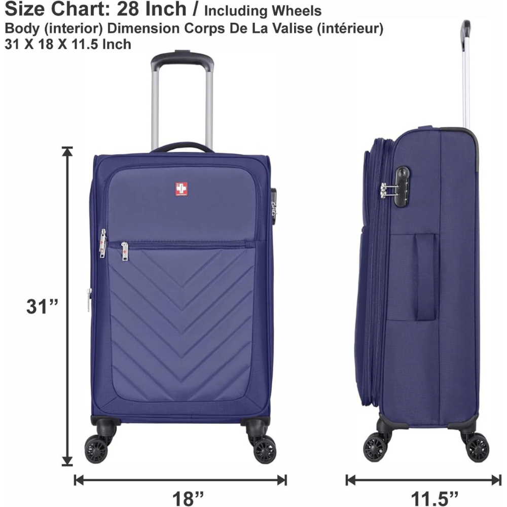 Swiss Traveller Spinner Luggage Suitcase