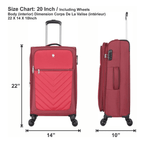 Swiss Traveller Spinner Luggage Suitcase