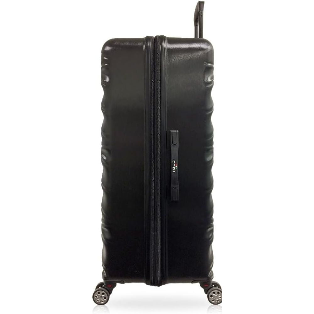 TUCCI Italian Special Detachable Spinner Wheel Suitcase black