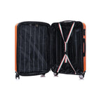 TUCCI Italian Special Detachable Spinner Wheel Suitcase Orange