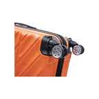 TUCCI Italian Special Detachable Spinner Wheel Suitcase Orange