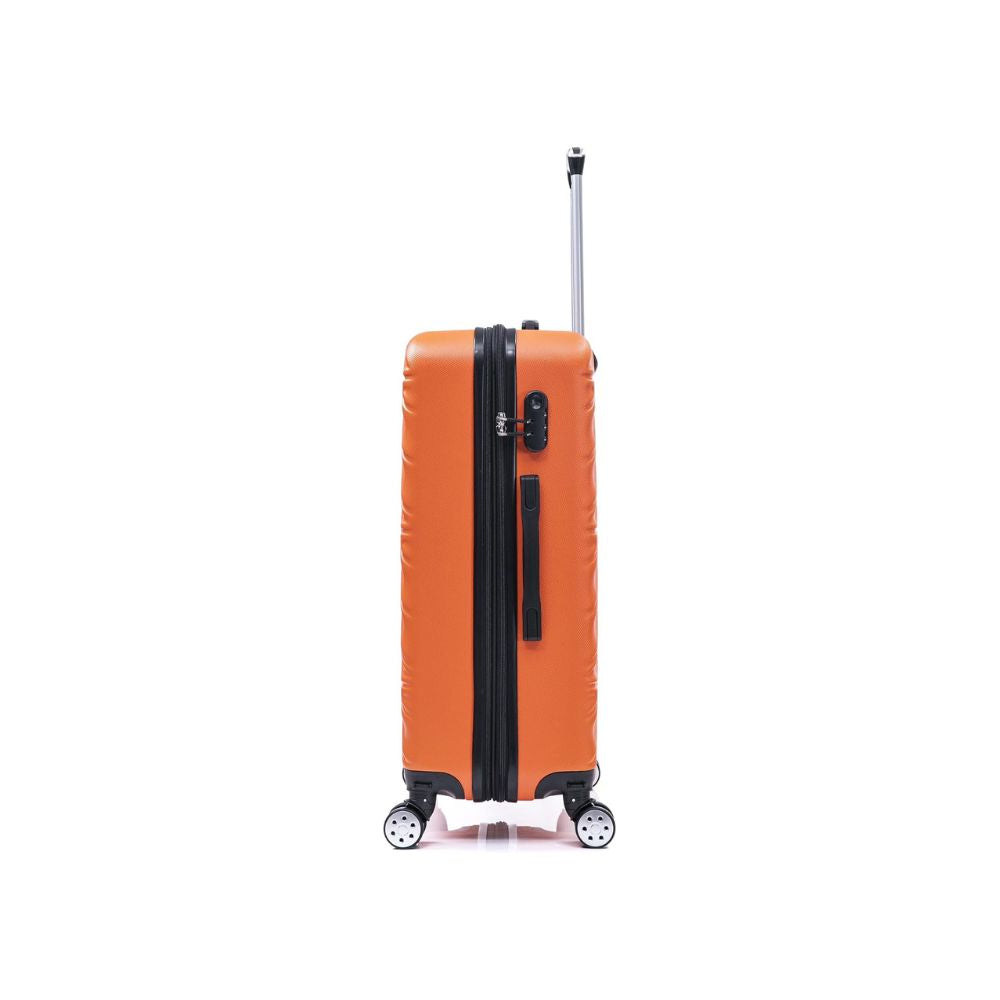 TUCCI Italian Special Detachable Spinner Wheel Suitcase Orange