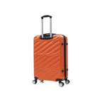 TUCCI Italian Special Detachable Spinner Wheel Suitcase Orange