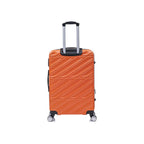 TUCCI Italian Special Detachable Spinner Wheel Suitcase Orange