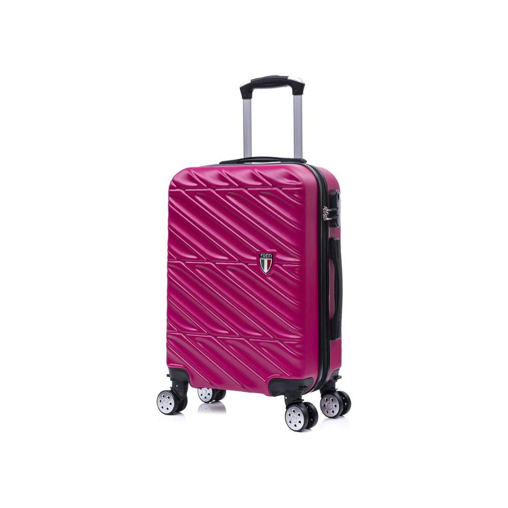 TUCCI Italian Special Detachable Spinner Wheel Suitcase pink