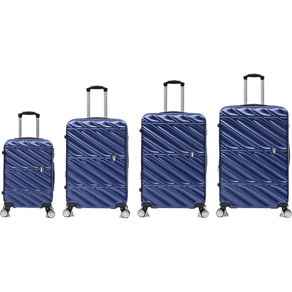 TUCCI Italian Special Detachable Spinner Wheel Suitcase Set of 4