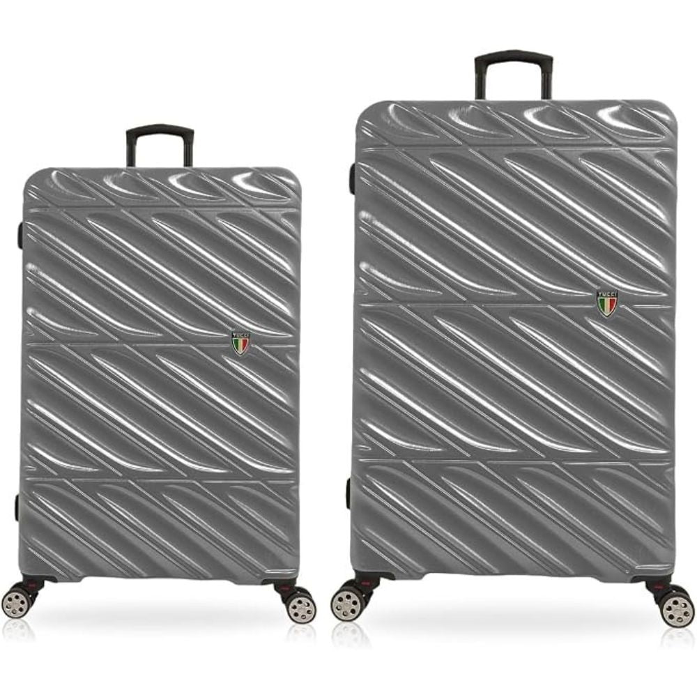 TUCCI Italian Special Detachable Spinner Wheel Suitcase Teal
