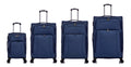 American Traveller 4 Piece Soft side Luggage Set Navy image 0