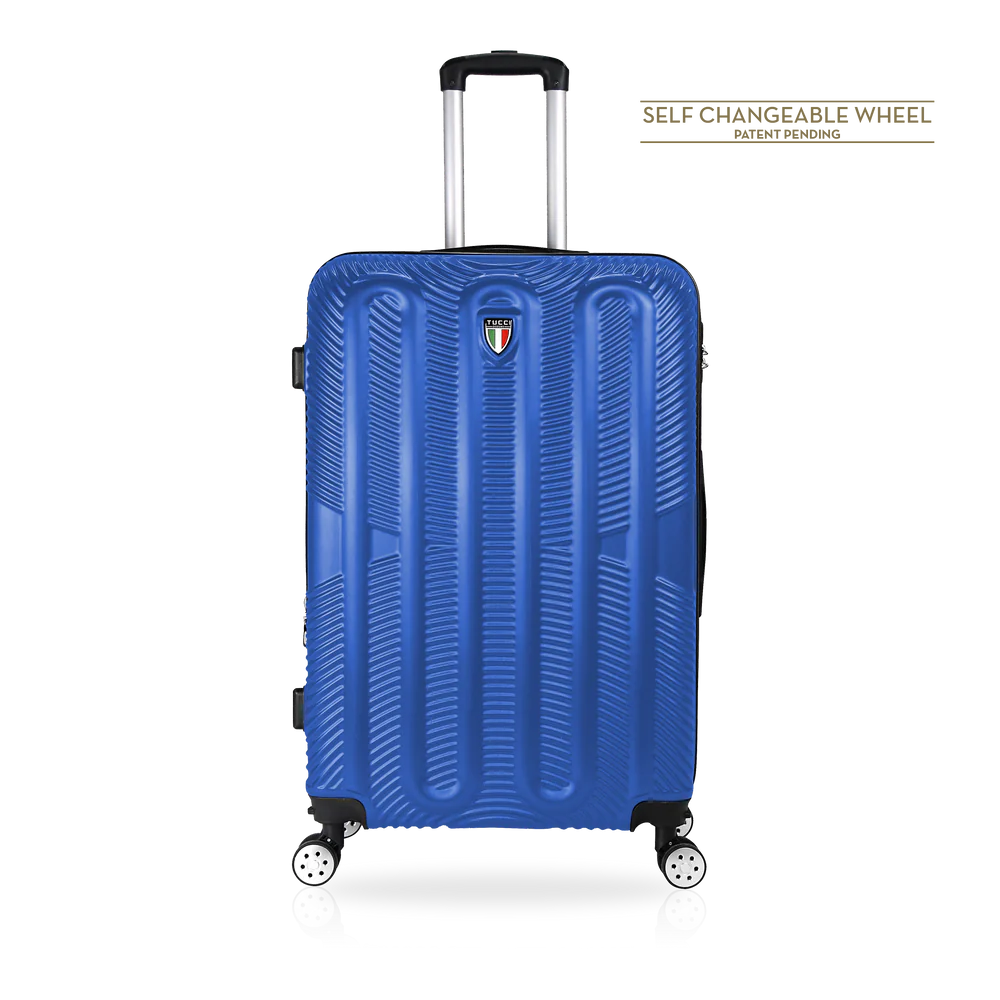 Tucci Hardtop Checked Luggage 32" Inch (XL) image 0